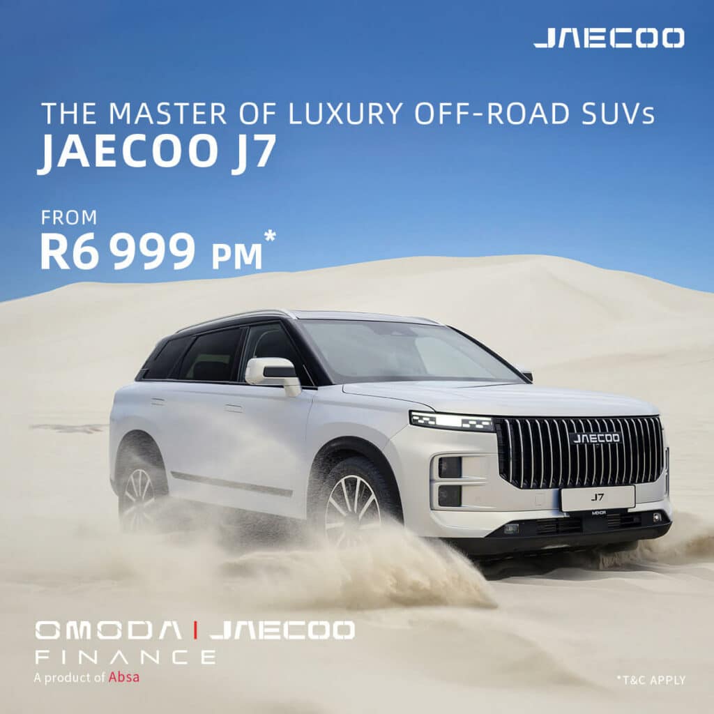 JAECOO J7 Luxury SUV image from Morgan Group