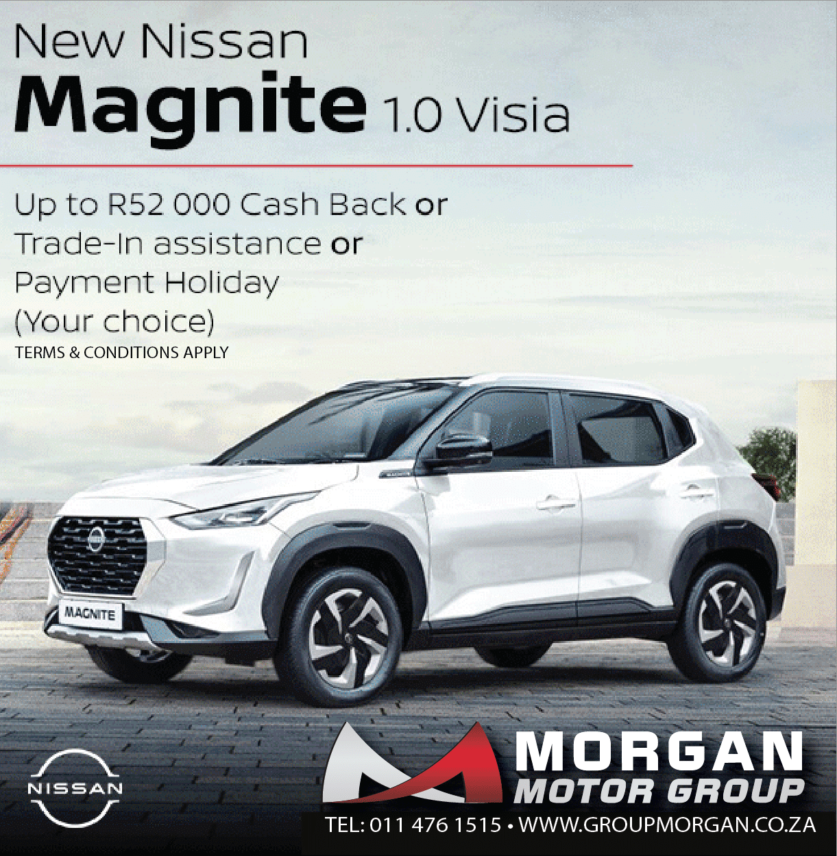 New Nissan Magnite! image from Morgan Nissan Northcliff