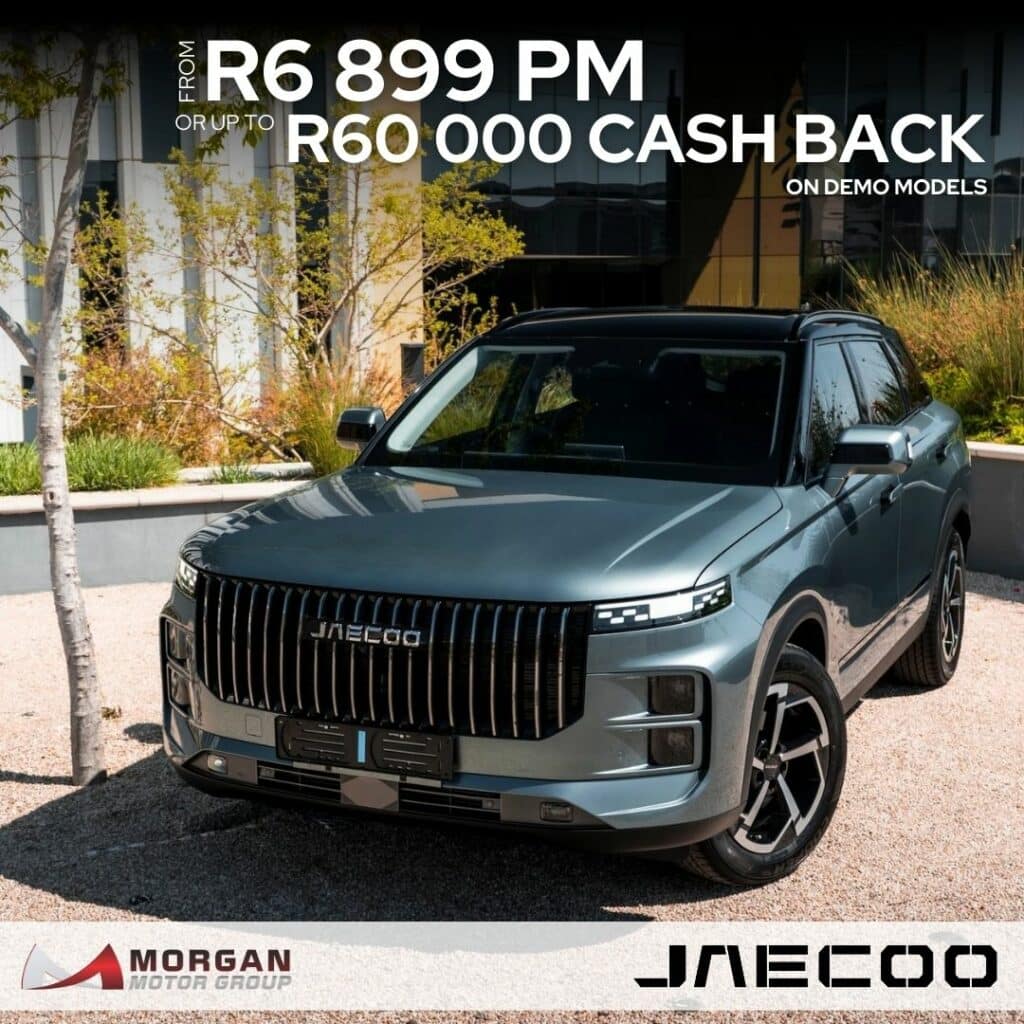 Drive Away in a New Jaecoo J7 image from Morgan Group