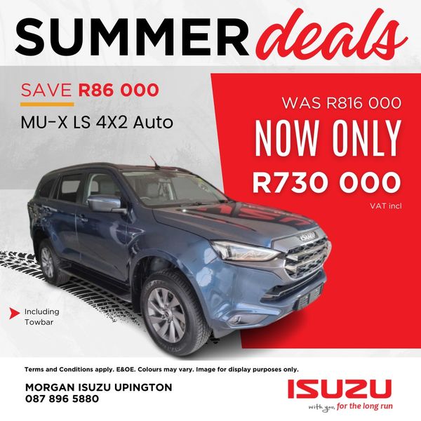 SUMMER offers! image from Morgan Isuzu