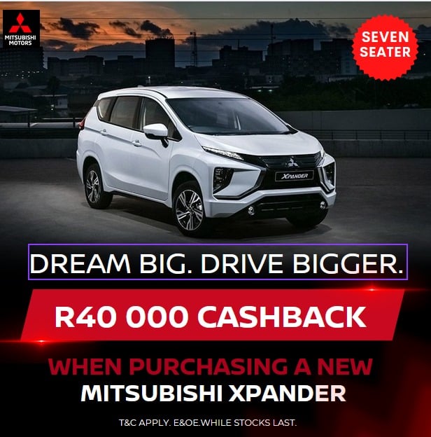 Mitsubishi Xpander November special offer with Morgan Mitsubishi Bethlehem image from Morgan Mitsubishi