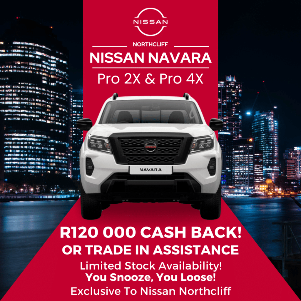 Nissan Navara Pro 2X & Pro 4X – R120 000 CASH BACK! image from Morgan Group