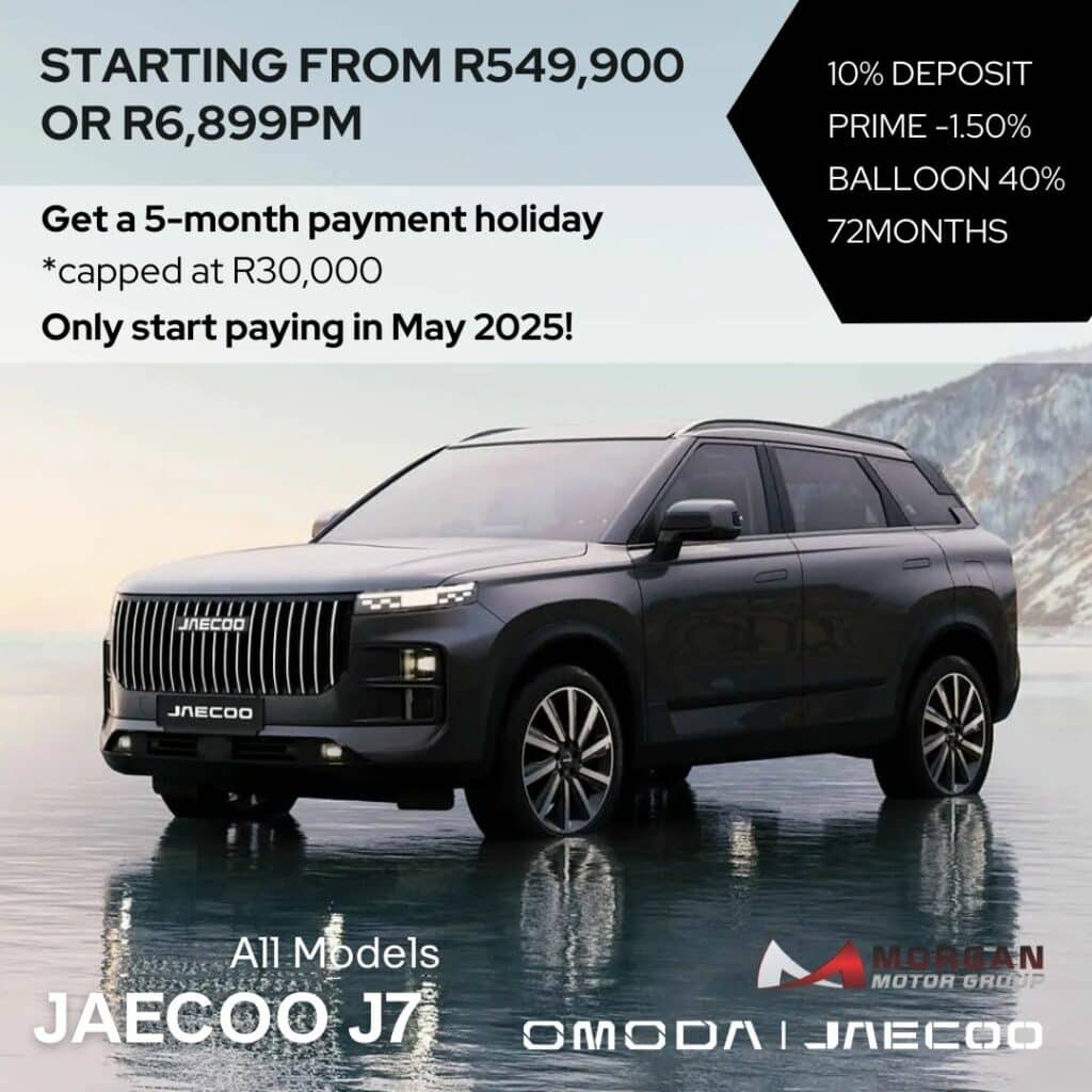 Jaecoo J7 – All Models Available image from Morgan Group